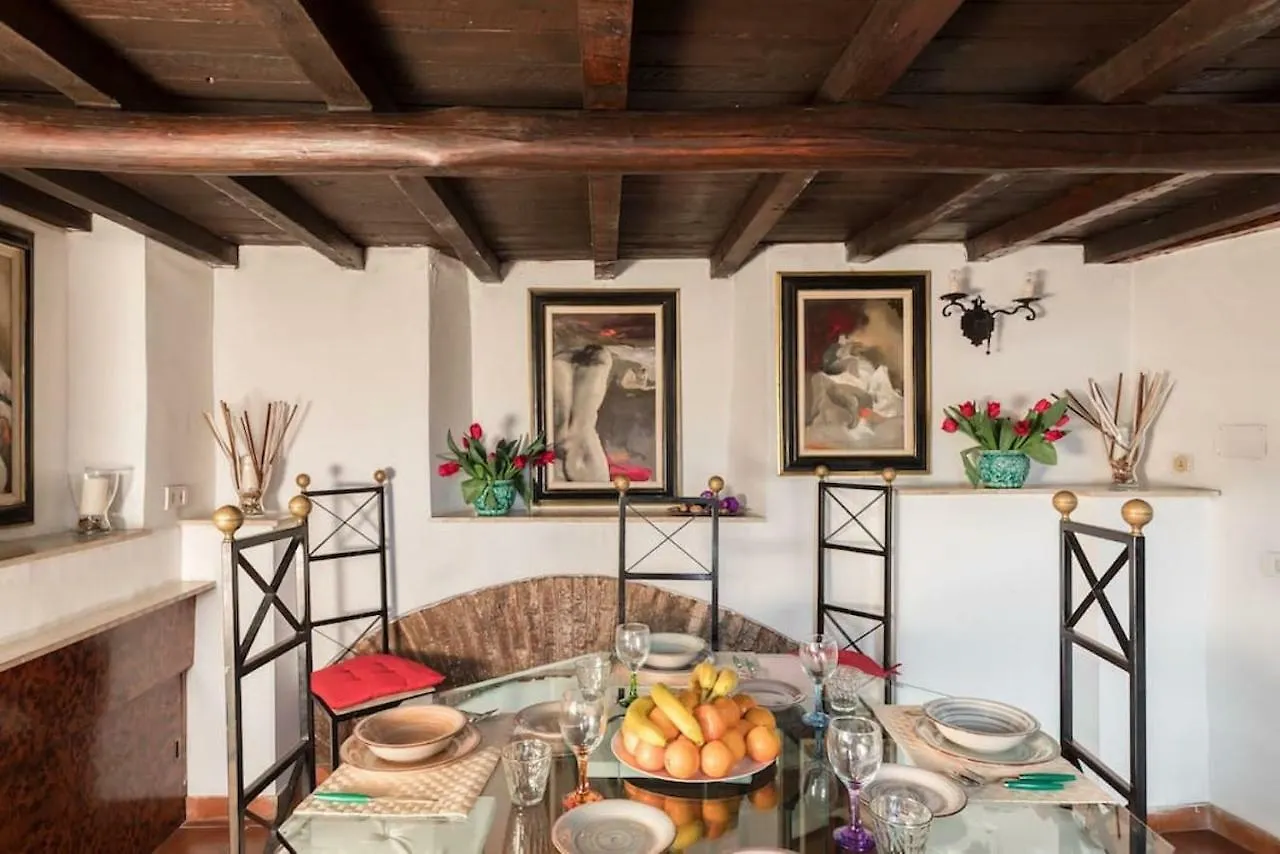 Cedro Terrace&Jacuzzi - Loft In Trastevere Rome Holiday home